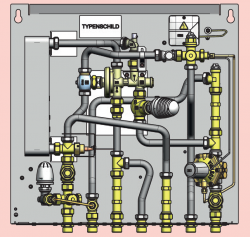 Квартирный тепловой пункт Pressburg с байпасом для летнего времени  - изображение Квартирный тепловой пункт Pressburg с байпасом для летнего времени  - фото