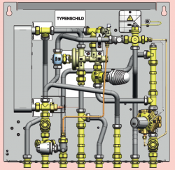 Квартирный тепловой пункт Pressburg с циркуляционным контуром  - фото