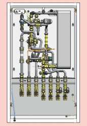 Квартирный тепловой пункт ВЕНА DELUXE с приоритетом приготовления горячей воды  - фото