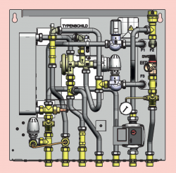 Квартирный тепловой пункт DELUXE Indirekt  - изображение Квартирный тепловой пункт DELUXE Indirekt  - фото