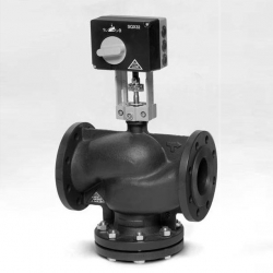 Двухходовой регулирующий клапан LDM RV 113 R, PN25, Tmax=150°C, DN 15-80 SAX61.03, 24В, 0-10В/4-20мА, 30 сек  - изображение Двухходовой регулирующий клапан LDM RV 113 R, PN25, Tmax=150°C, DN 15-80 SAX61.03, 24В, 0-10В/4-20мА, 30 сек  - фото
